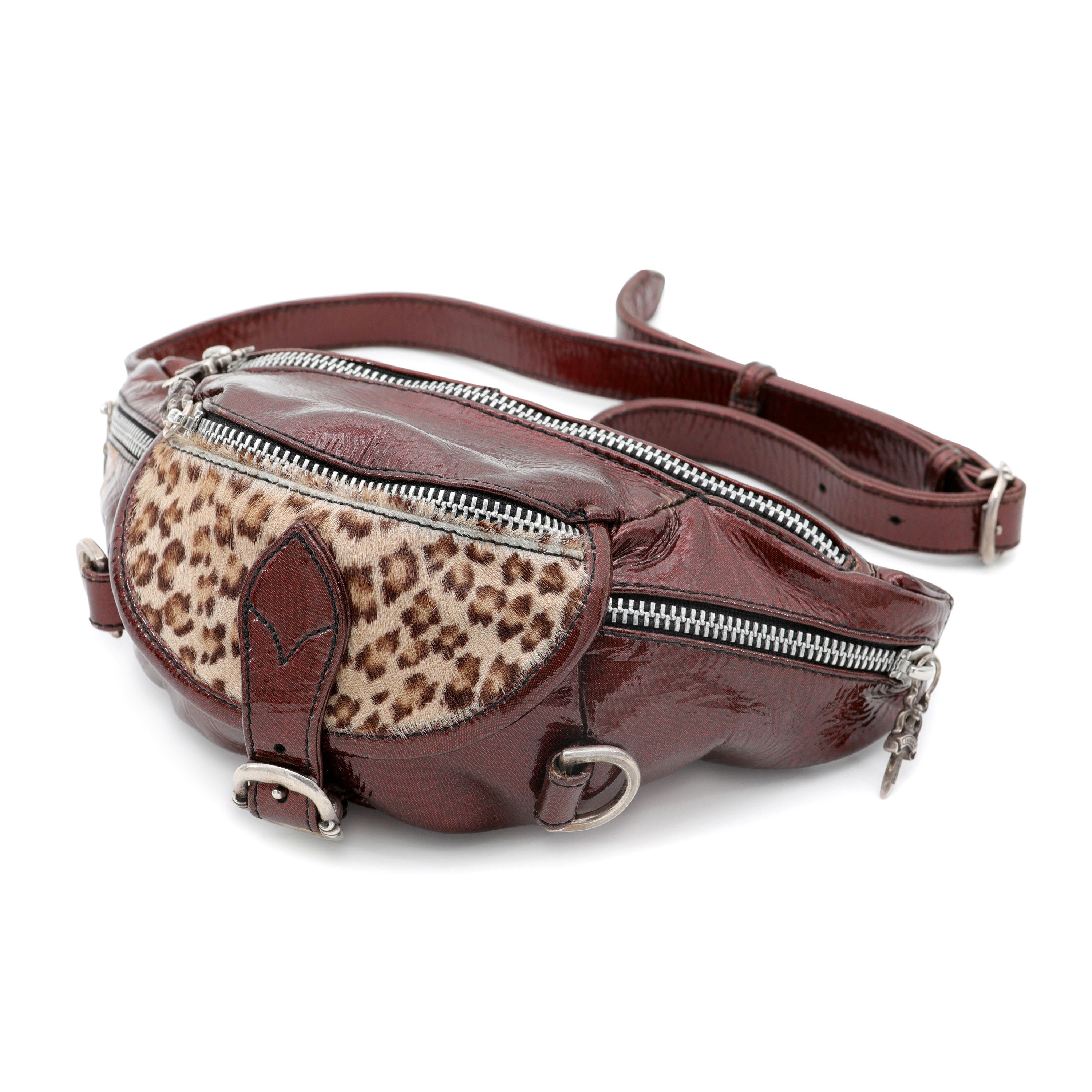 Chrome Hearts Snat Pack Leather Waist Bag Size ONE SIZE - 2 Thumbnail