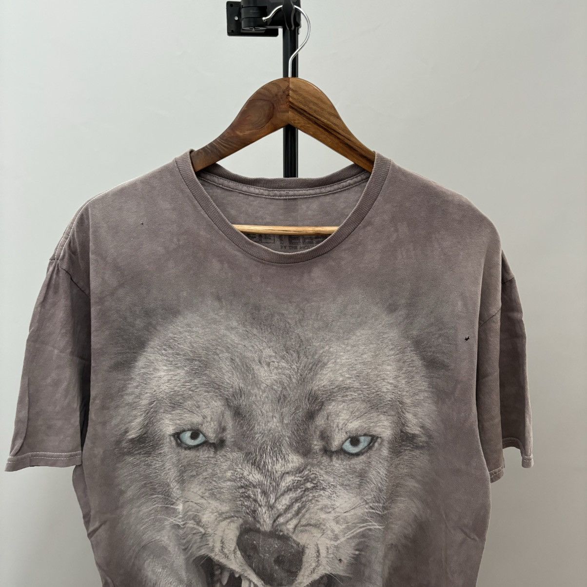 Band Tees × Vintage Fox The Mountain 3D Print Shirt Art Mike Sanford Size US L / EU 52-54 / 3 - 2 Thumbnail