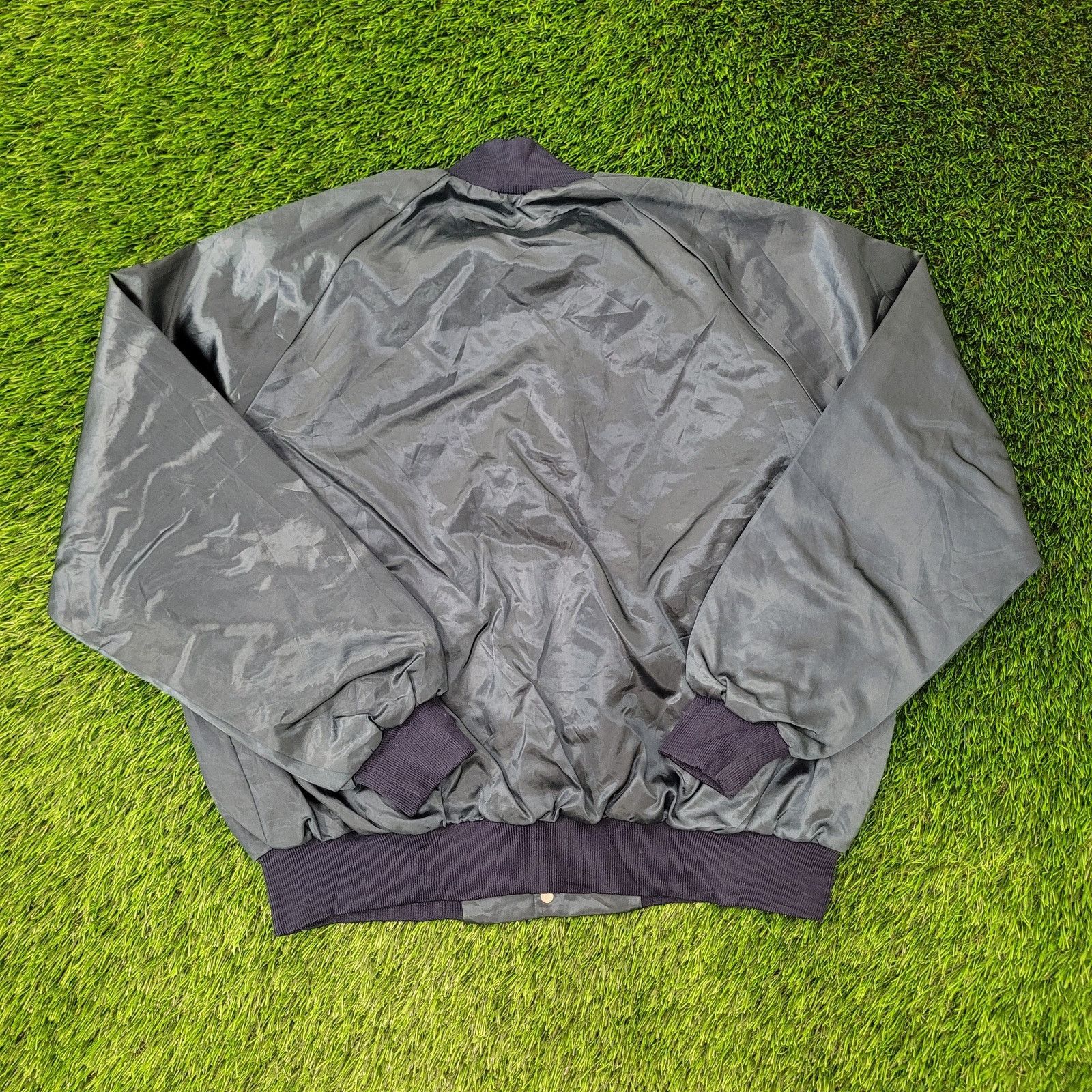 Vintage Vintage 1992 Road-EO Bomber Jacket 2XL 28x27 Newark-Division Size US XXL / EU 58 / 5 - 2 Thumbnail