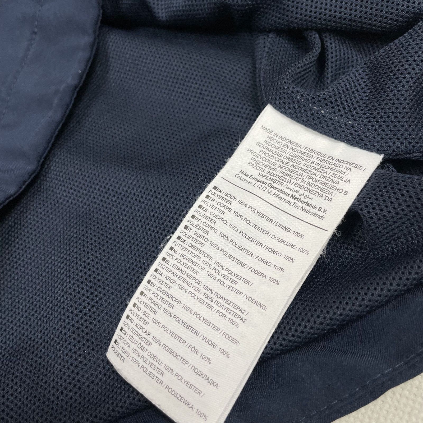 Nike × Vintage Nike Dri Fit Men's Blue Mesh Lined Full Zip Track Jacket M Size US M / EU 48-50 / 2 - 13 Thumbnail