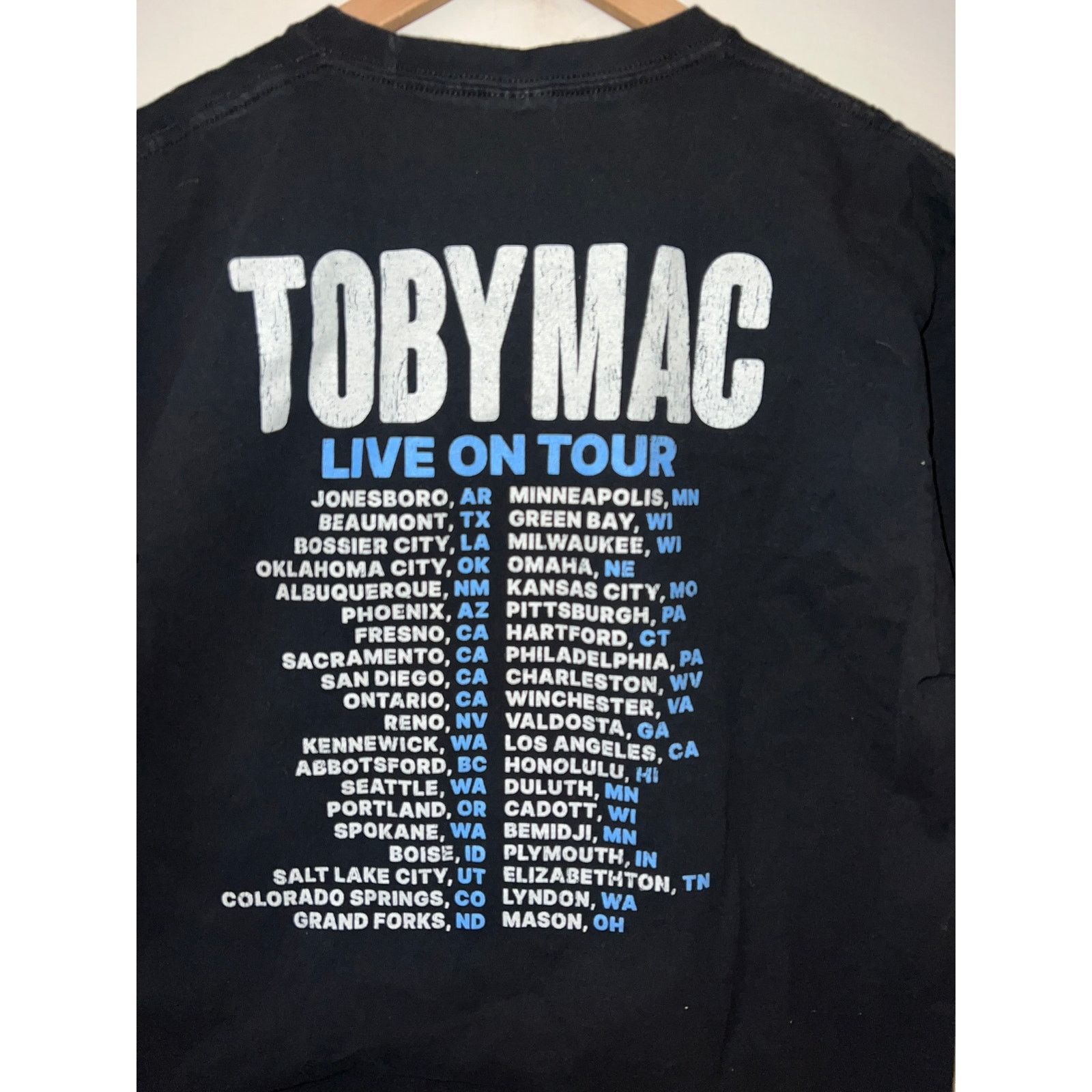 Band Tees Toby Mac The Goodness Life After Death Album Tour Shirt L Size US L / EU 52-54 / 3 - 8 Thumbnail