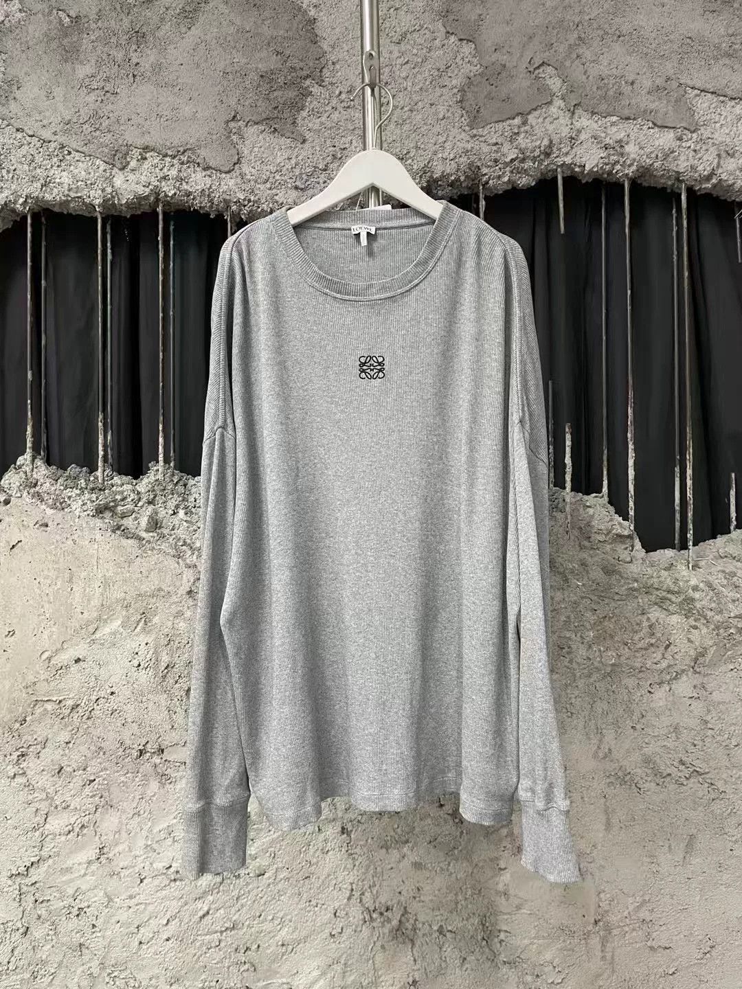 Loewe Waffle Knit Long Sleeve Top