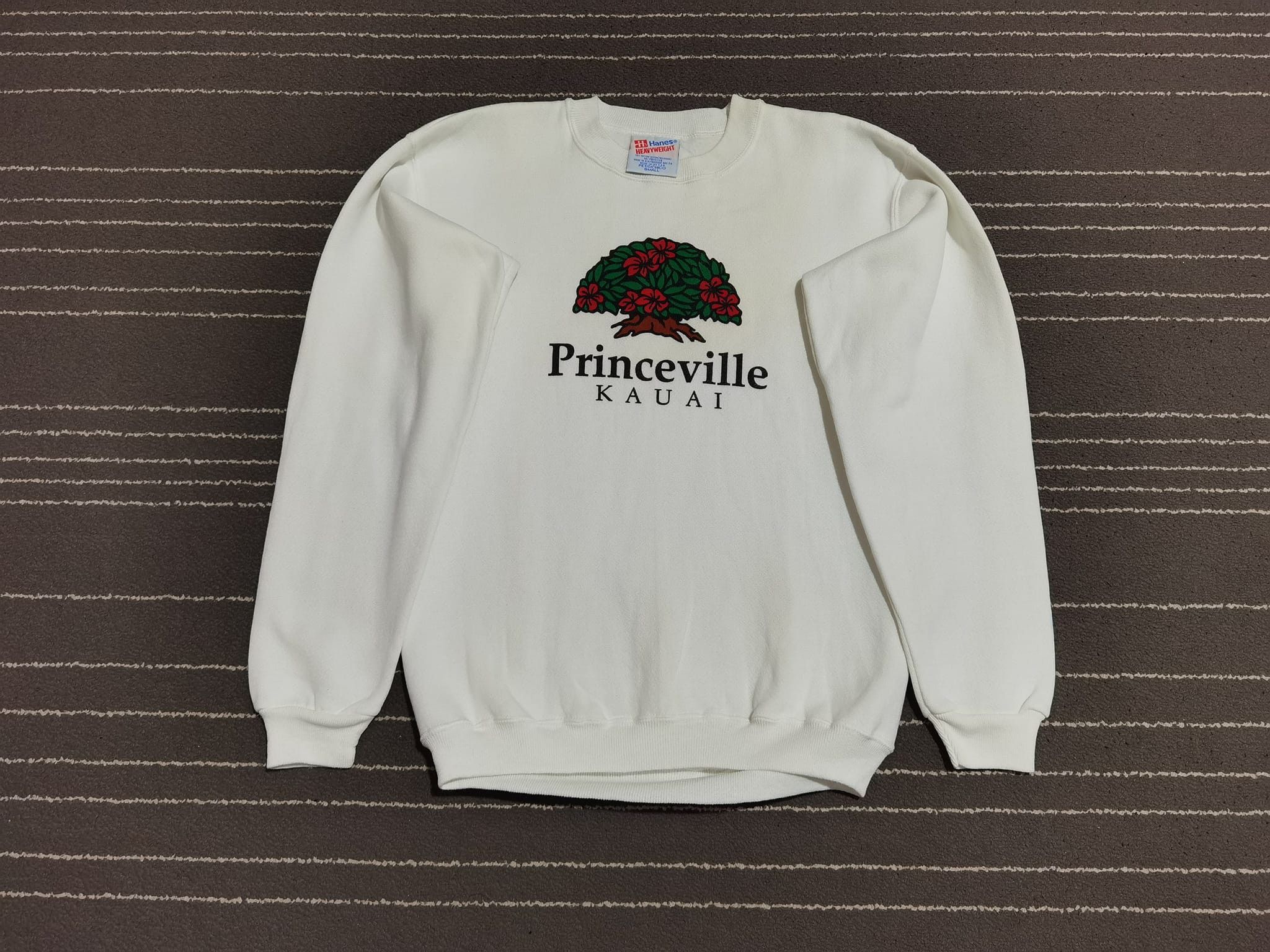 Hanes × Vintage Vintage Princeville KAUAI X hanes USA S 2171 Size US S / EU 44-46 / 1 - 1 Thumbnail