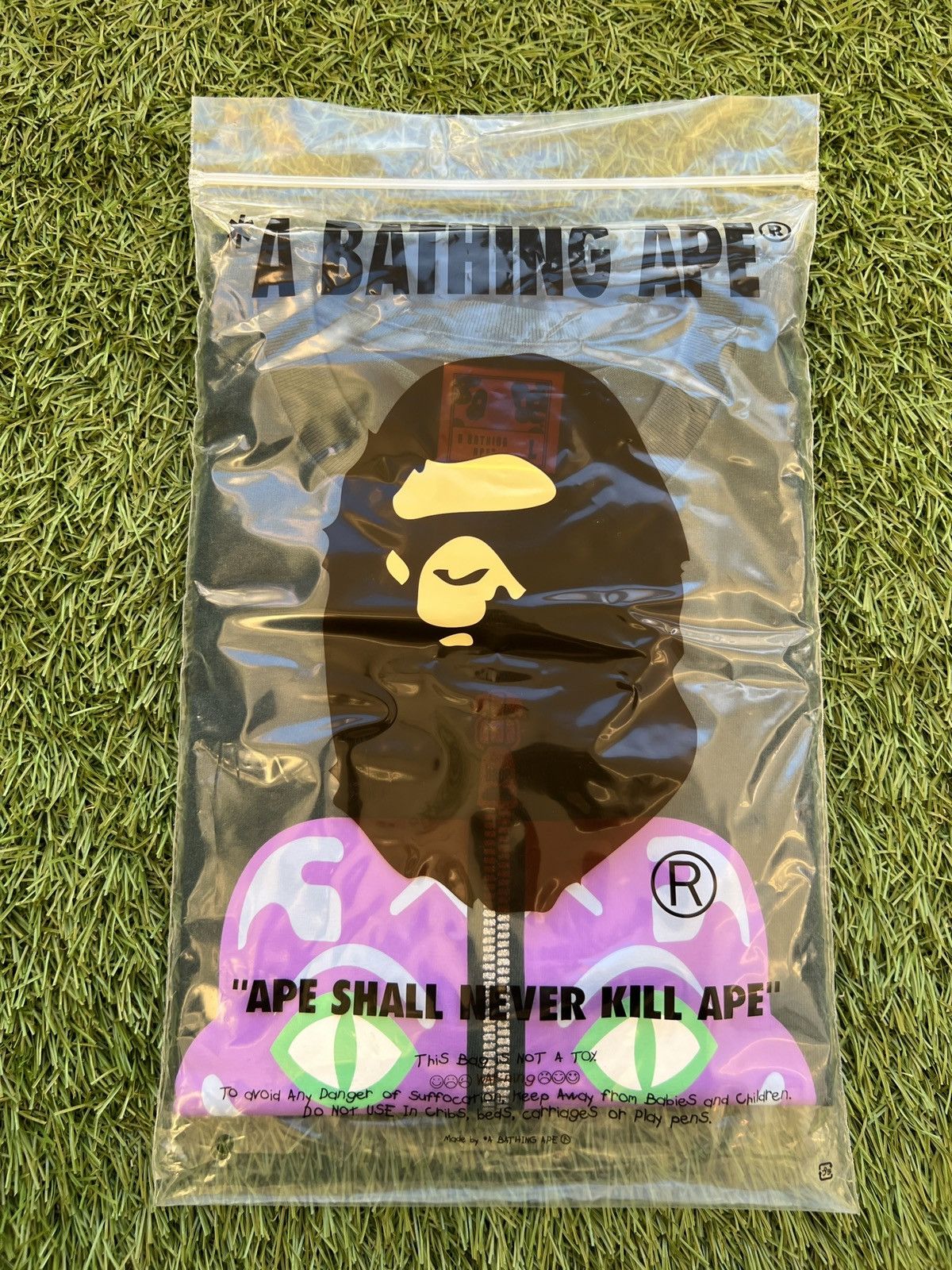 Bape A Bathing Ape Bape Tiger Tee Green Size US L / EU 52-54 / 3 - 3 Thumbnail