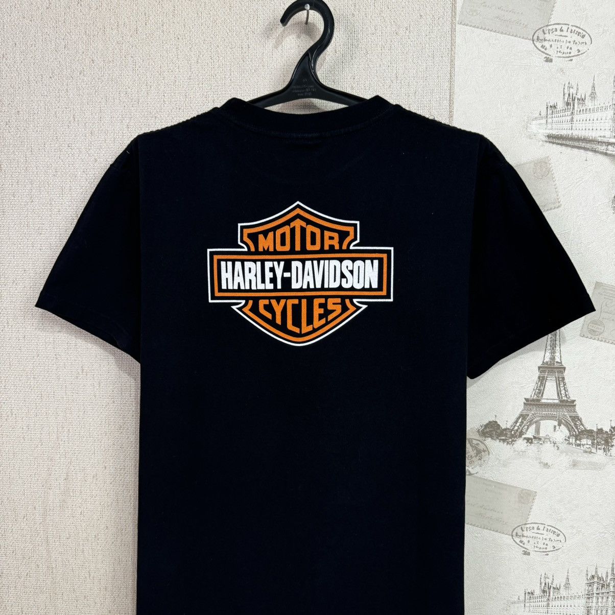 Harley Davidson × Vintage Vintage Harley Davidson T shirt Fire Wings USA Biker L Size US L / EU 52-54 / 3 - 12 Thumbnail