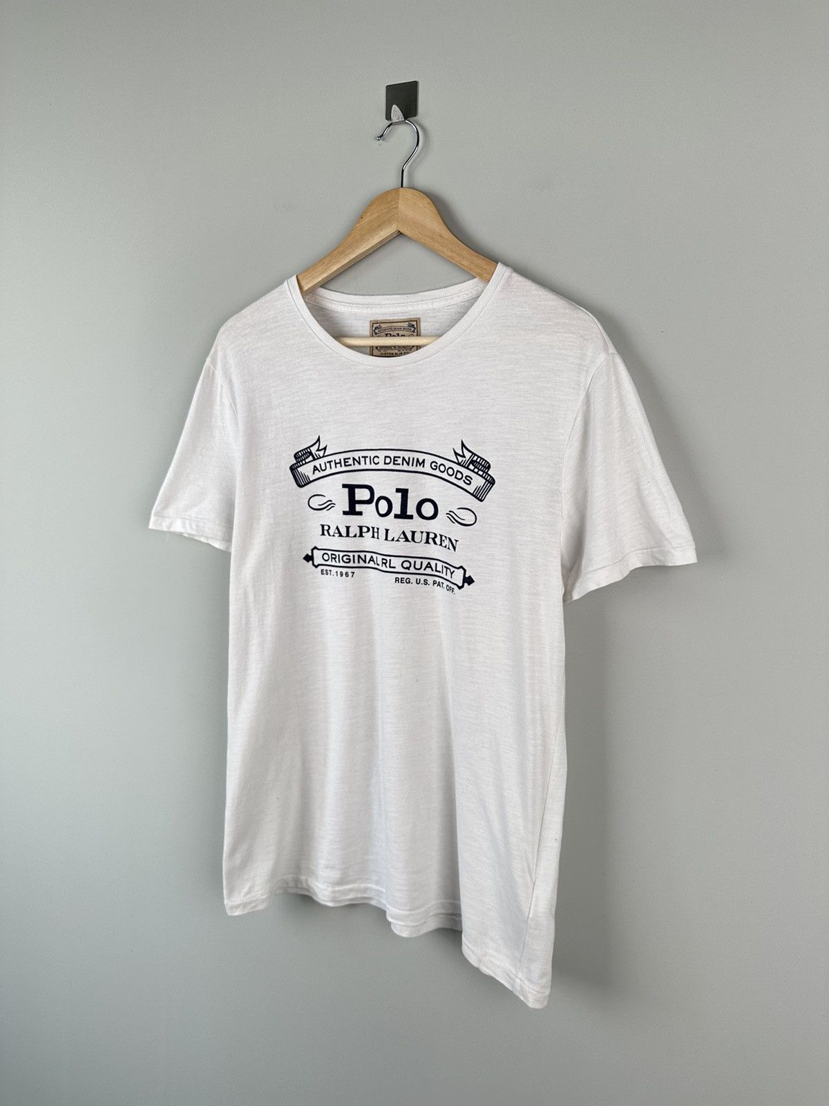 Polo Ralph Lauren Polo Ralph Lauren Box Logo Tee Size US M / EU 48-50 / 2 - 3 Thumbnail