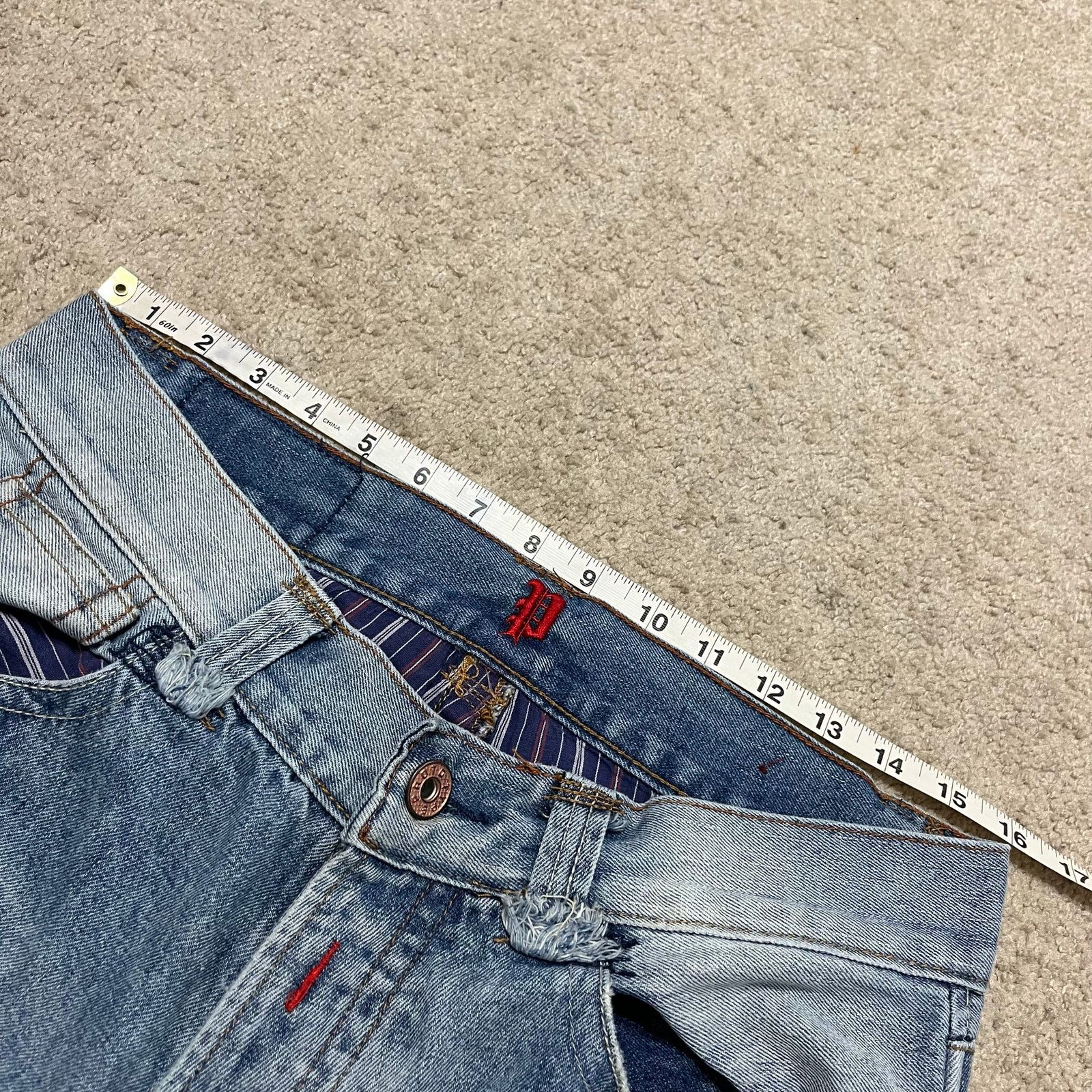 Other DMAX Y2K Baggy Skater Faded Acid Washed Wide Leg Jeans 32x32 Size US 32 / EU 48 - 6 Thumbnail