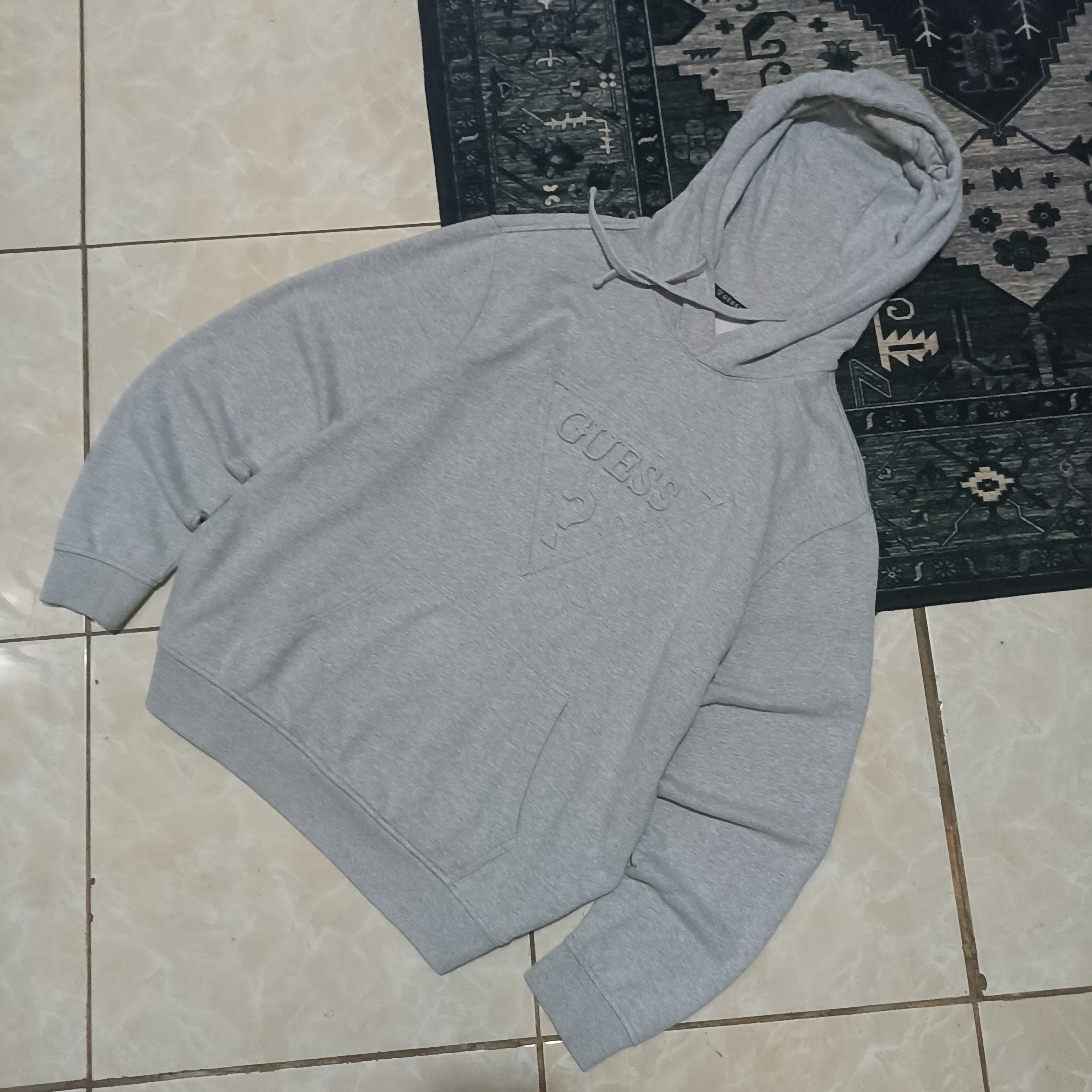 Guess Hoodie Guess 3d U.S.A Washed Size US XL / EU 56 / 4 - 4 Thumbnail