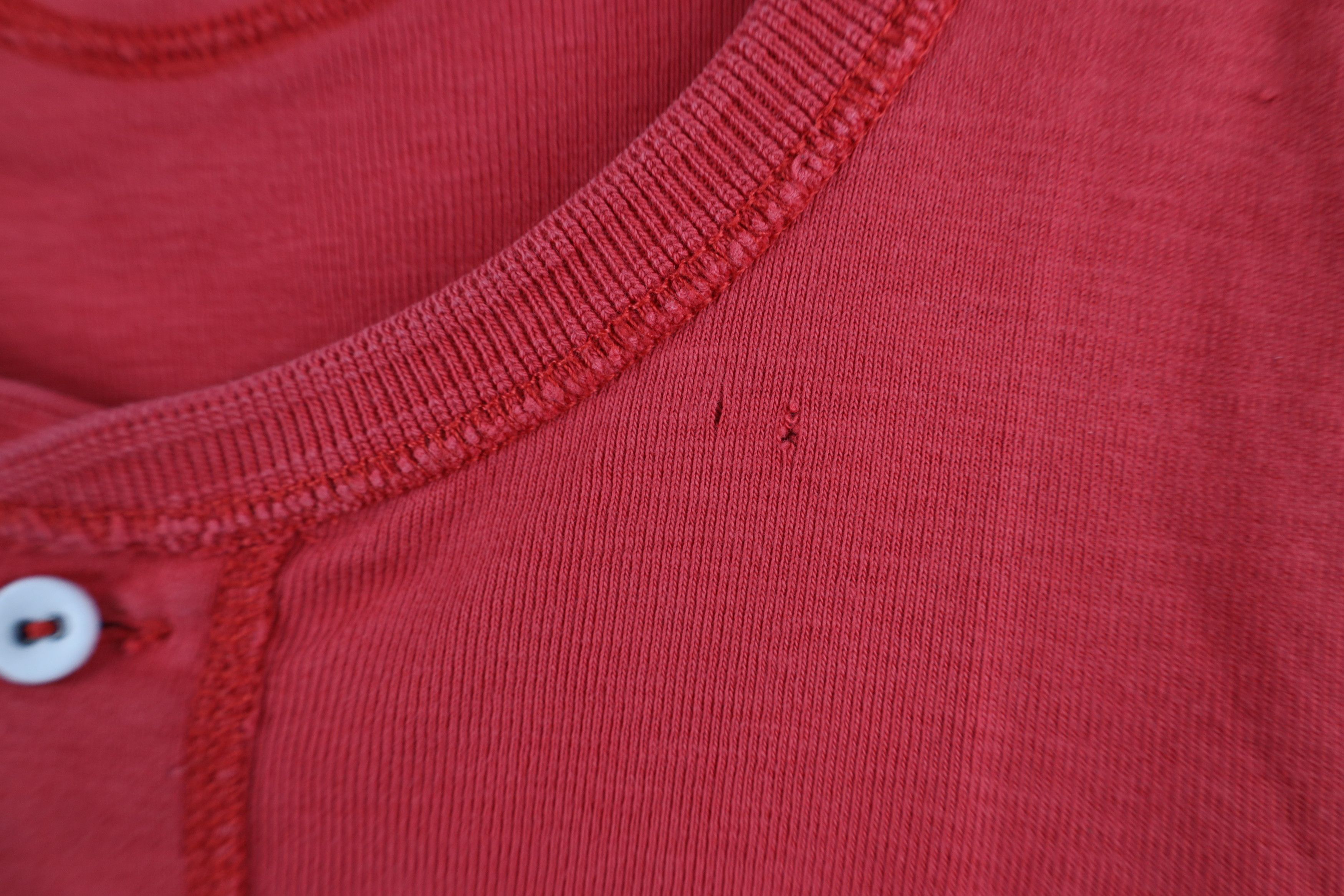 Ralph Lauren × Vintage Vintage 90s Ralph Lauren Ribbed Long Sleeve Henley T-Shirt Size US L / EU 52-54 / 3 - 6 Thumbnail