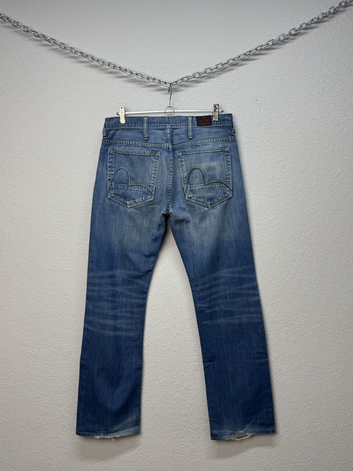 Evisu Vintage Evisu Japan Denim Pants True Religion USA ED HARDY Size US 32 / EU 48 - 12 Thumbnail