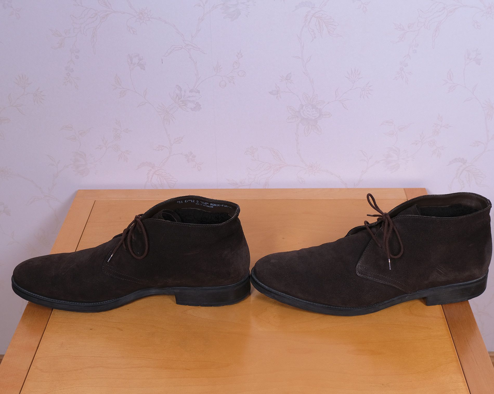 Bally Bally, Brown chukka Boots, Size 12, Fur Lining, RRP €650 Size US 12 / EU 45 - 3 Thumbnail
