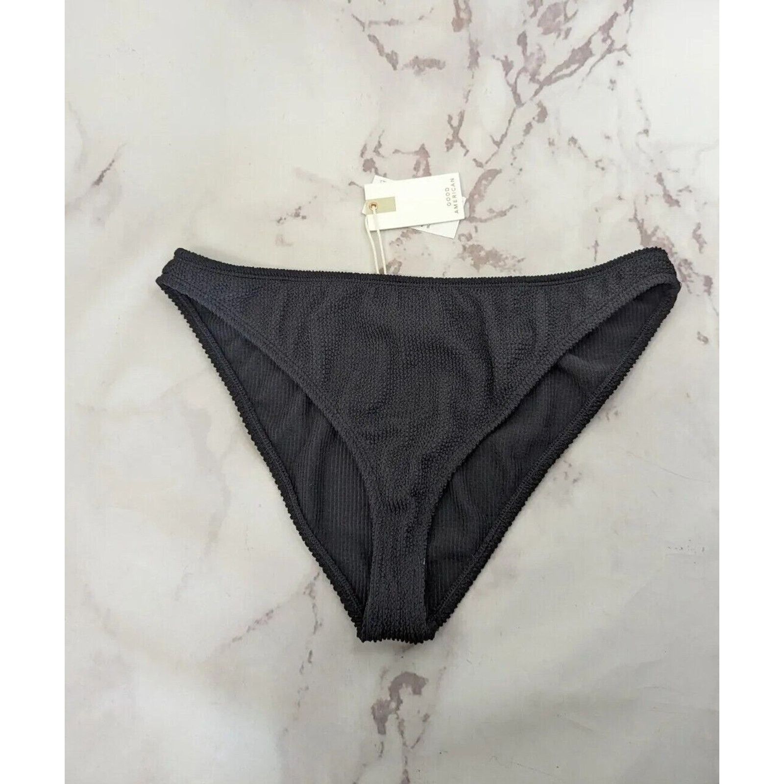 Good American Good American Swim Bottom Women 1 2 S M Black Bikini Cheeky Size M / US 6-8 / IT 42-44 - 1 Thumbnail