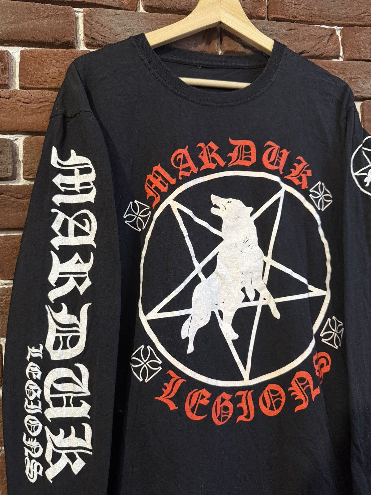 Band Tees Rare Marduk Legions Wolf Black Metal Band Tee L Size US L / EU 52-54 / 3 - 4 Thumbnail