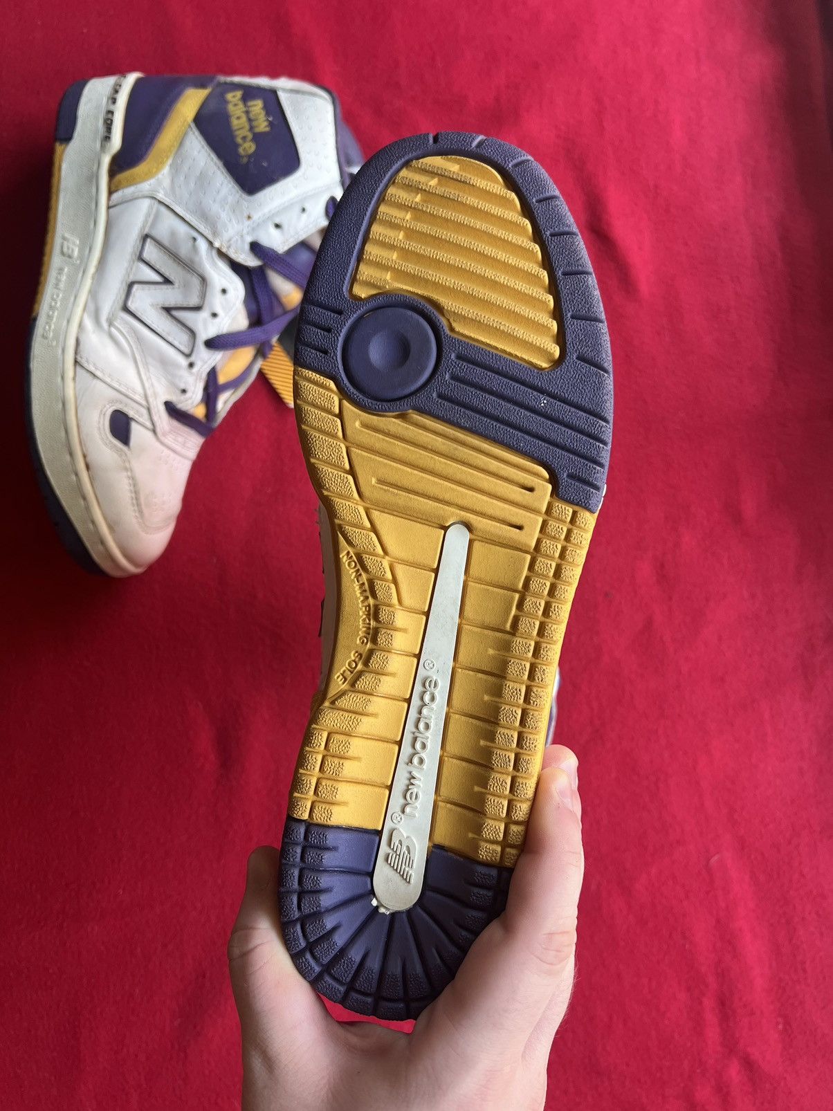 NBA × New Balance × Vintage 1988 New Balance James Worthy 790 Lakers vintage OG sneakers Size US 7.5 / EU 40-41 - 9 Thumbnail