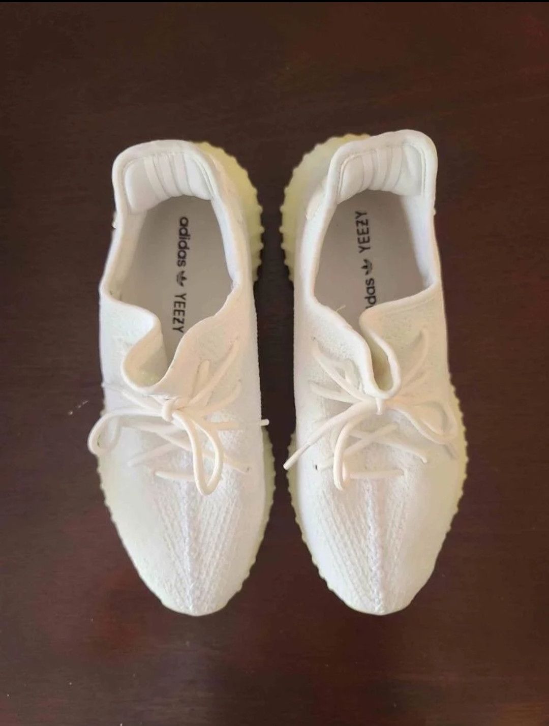 Adidas Yeezy Boost 350 V2 Cream/Triple white Size US 12 / EU 45 - 6 Thumbnail