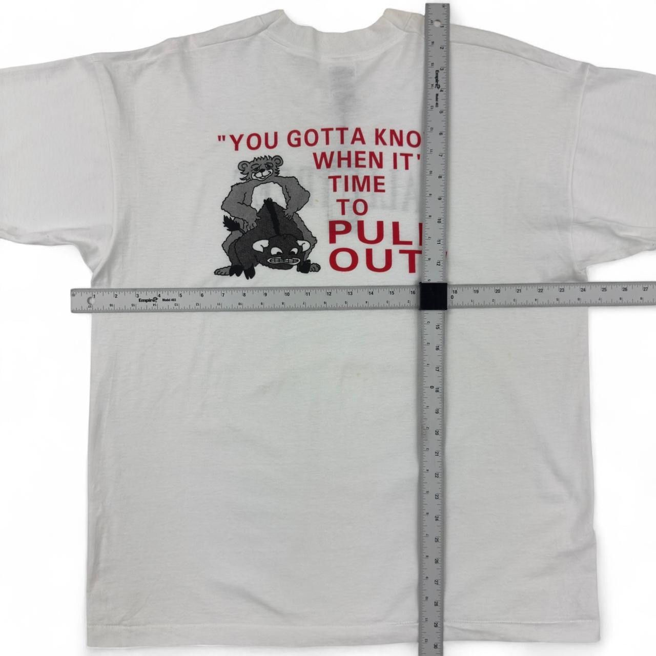 Fruit Of The Loom 90’s Wall Street Pull Out Tee (XL) Size US XL / EU 56 / 4 - 6 Thumbnail