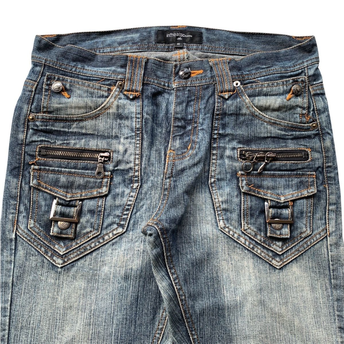 In The Attic 2000s In The Attic Homme Seditionaries LGB Jeans Size US 32 / EU 48 - 3 Thumbnail