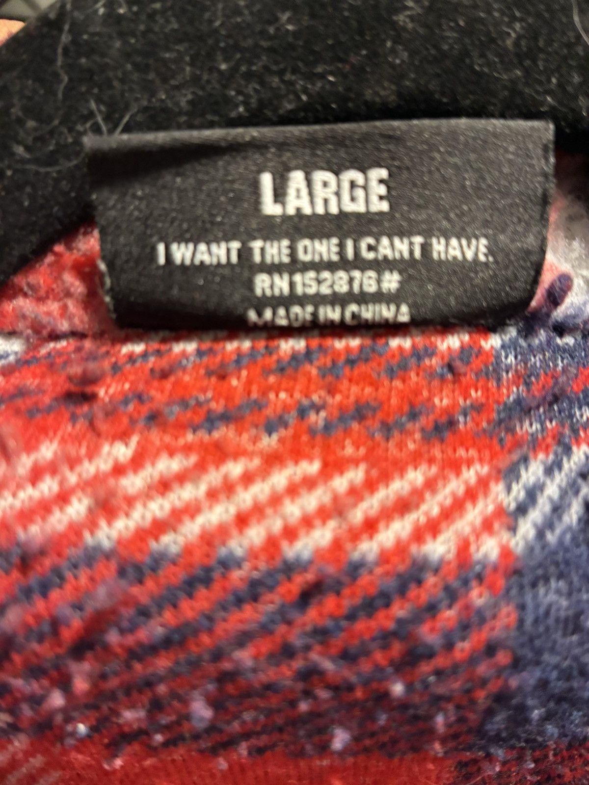 Pleasures Pleasures Plaid Sherpa Size US L / EU 52-54 / 3 - 4 Thumbnail