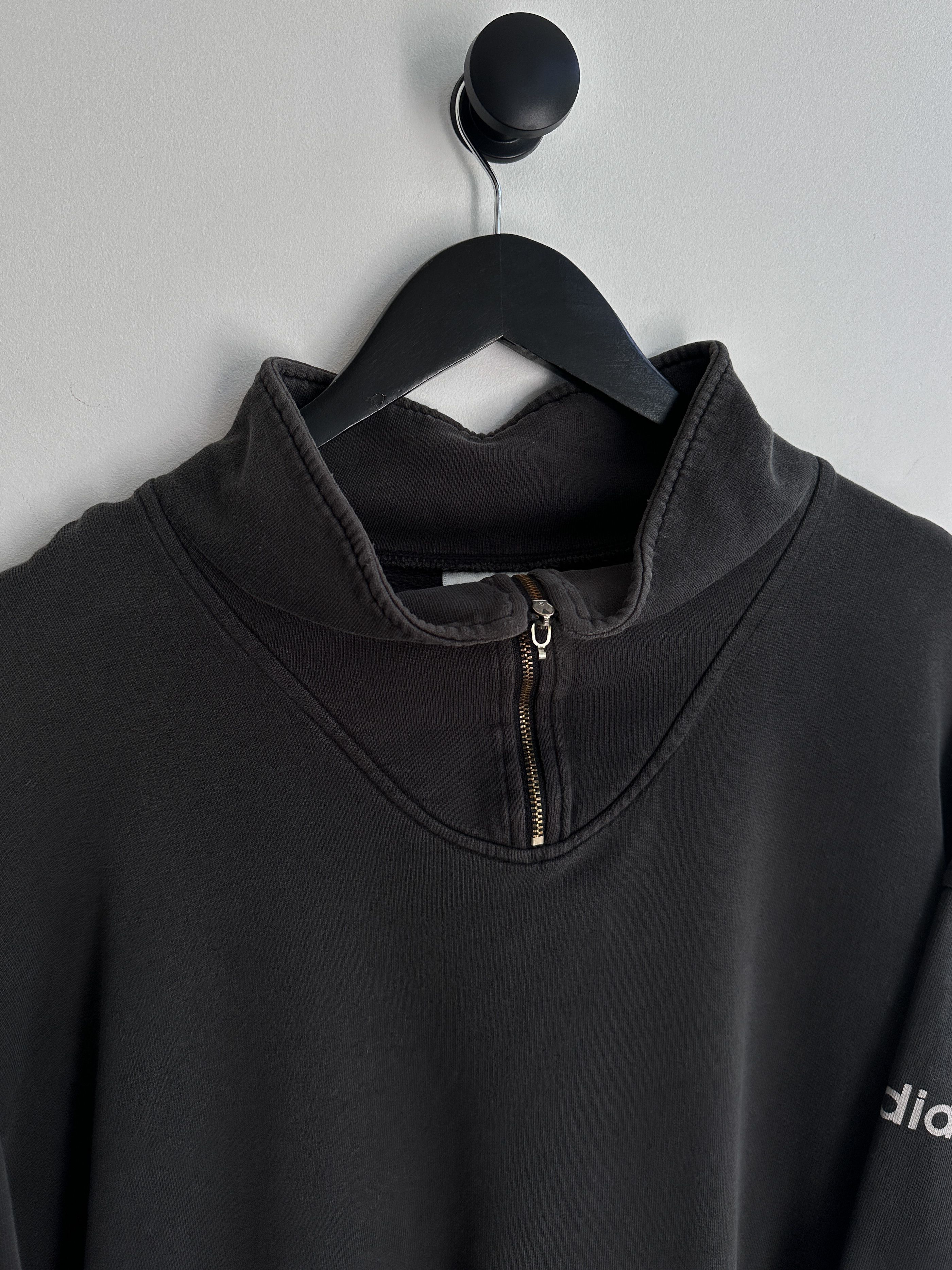 Adidas Vintage Adidas 90s Half Zip Sweatshirt Jumper Size US L / EU 52-54 / 3 - 3 Thumbnail