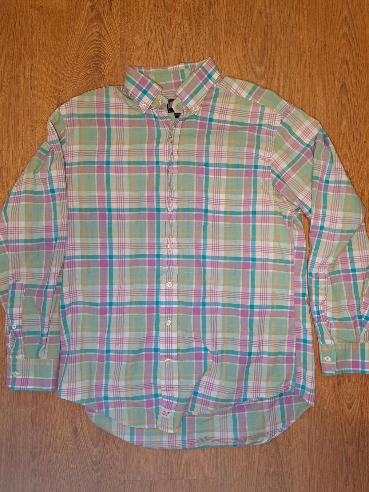 Vineyard Vines Vineyard Vines Button Up Shirt Mens Medium Multicolor Plaid Size US M / EU 48-50 / 2 - 1 Thumbnail