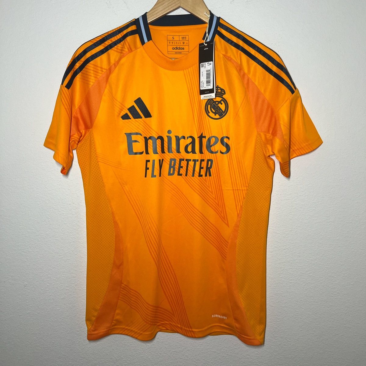 Adidas Real Madrid 2024-2025 Away Jersey | Vintage Soccer Size US S / EU 44-46 / 1 - 1 Thumbnail