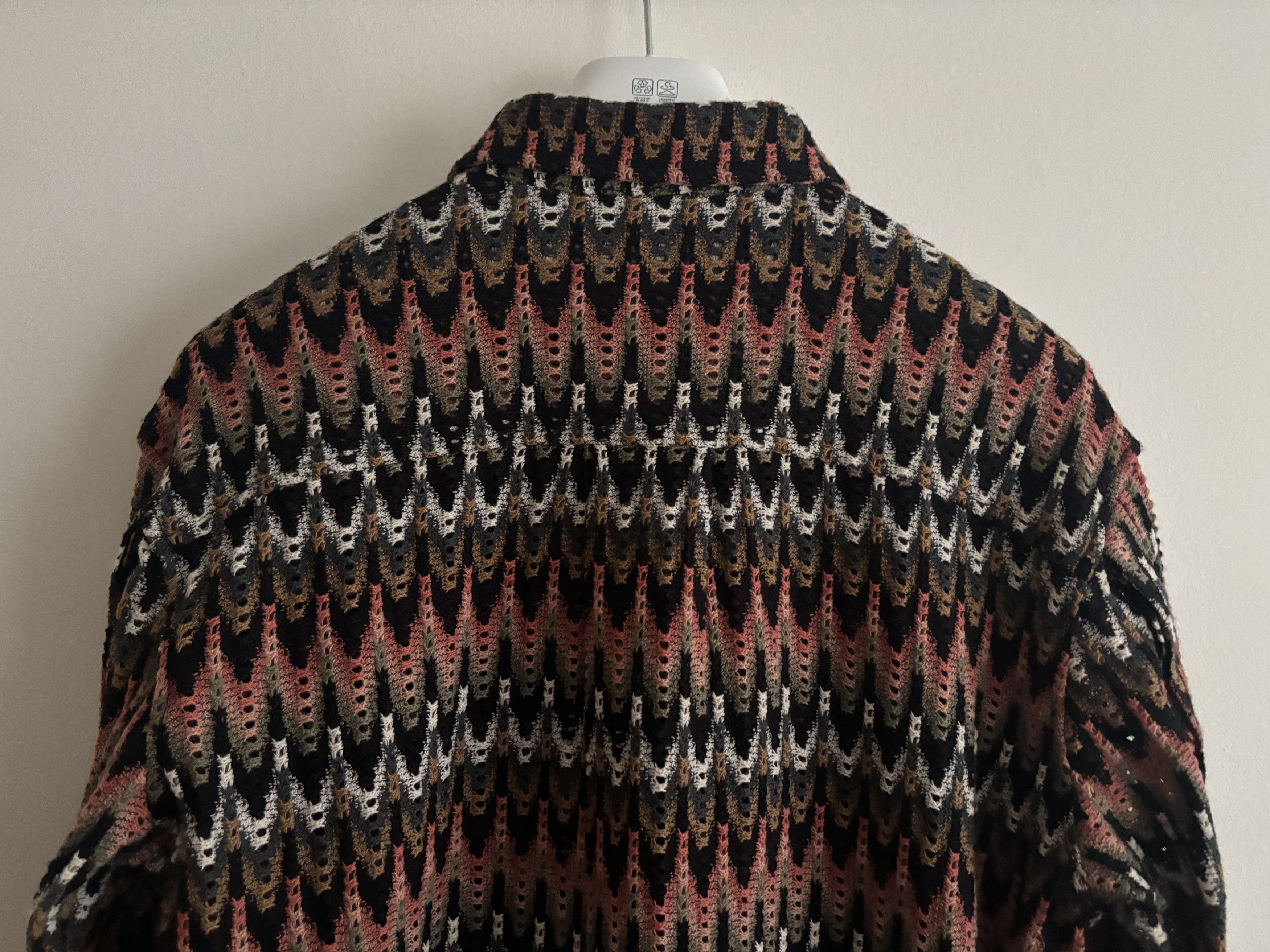 Andersson Bell $485 Button-up Bohemian Knit Shirt - Medium/Large Size US M / EU 48-50 / 2 - 11 Thumbnail