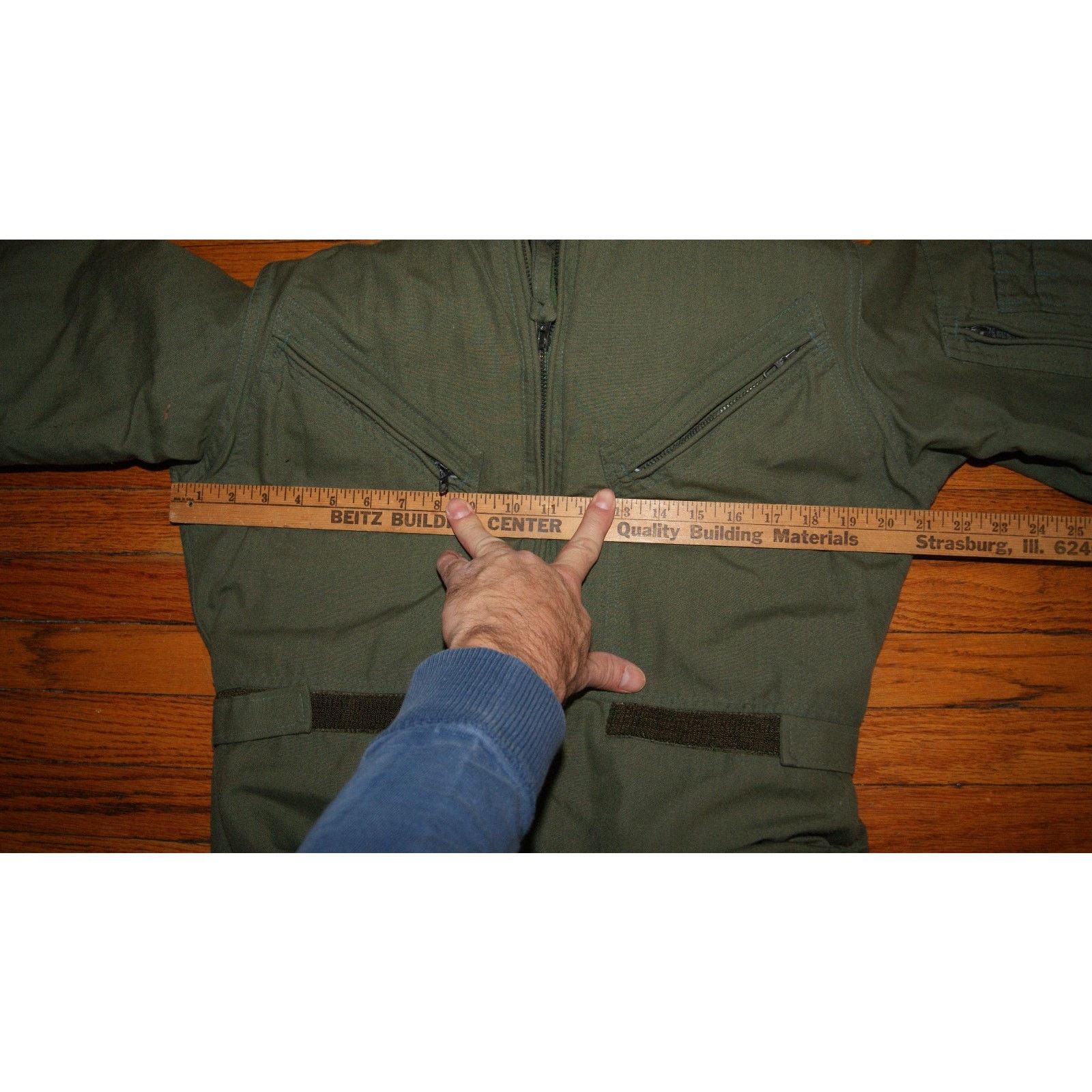 Mustang VTG Mustang Aviation Pilot Coveralls Mac-20 8R Lined Hood Size US 38 / EU 54 - 10 Thumbnail