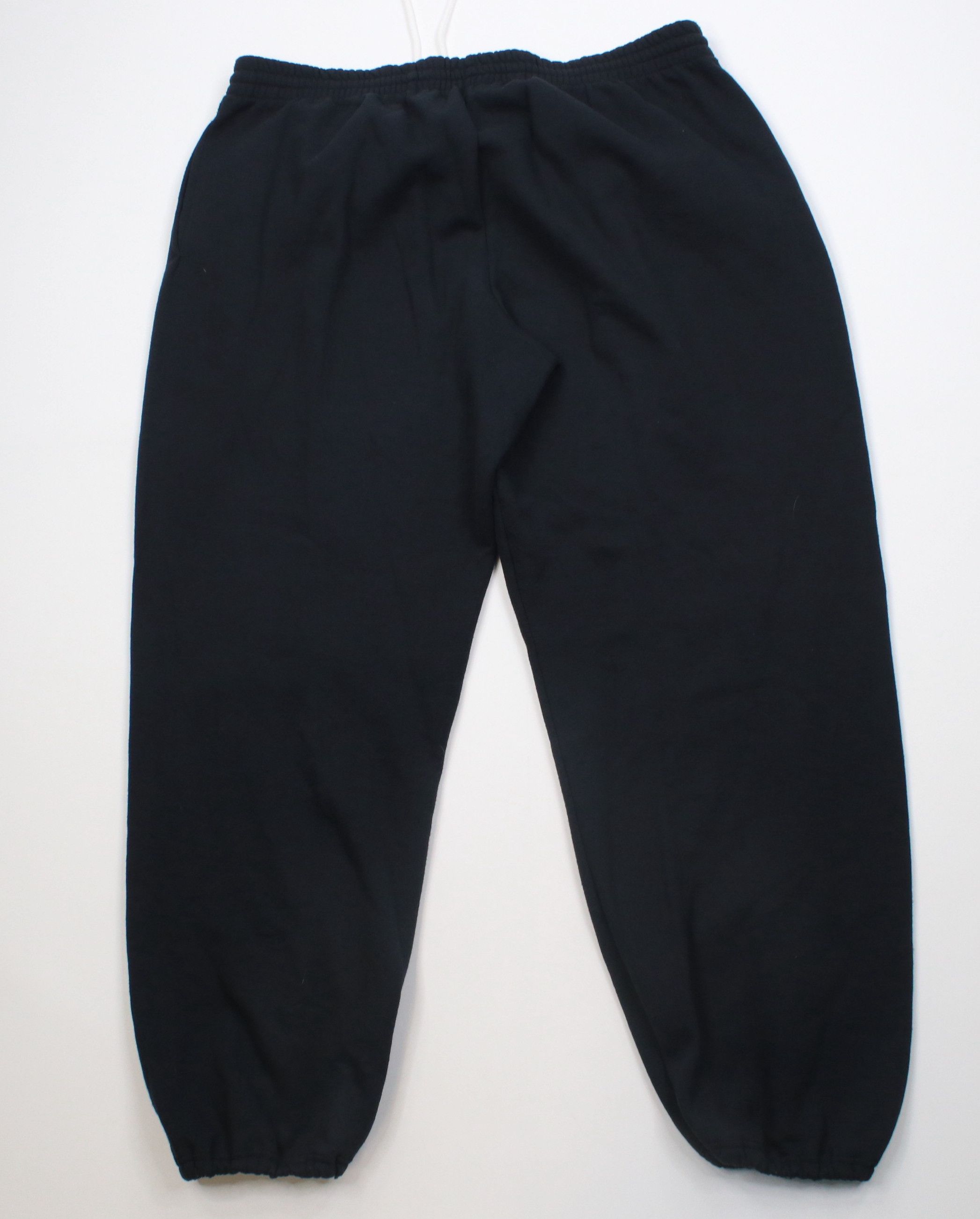 Vintage Vintage Y2K Streetwear Blank Sweatpants Joggers Pants Black Size US 40 / EU 56 - 8 Thumbnail