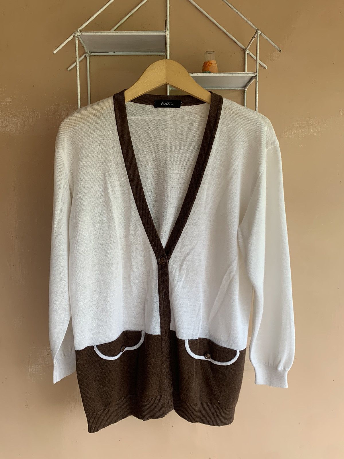 Issey Miyake 🖤BLACKFRIDAY🖤Piaze Cardigan two tone isseymiyake Size US L / EU 52-54 / 3 - 1 Thumbnail
