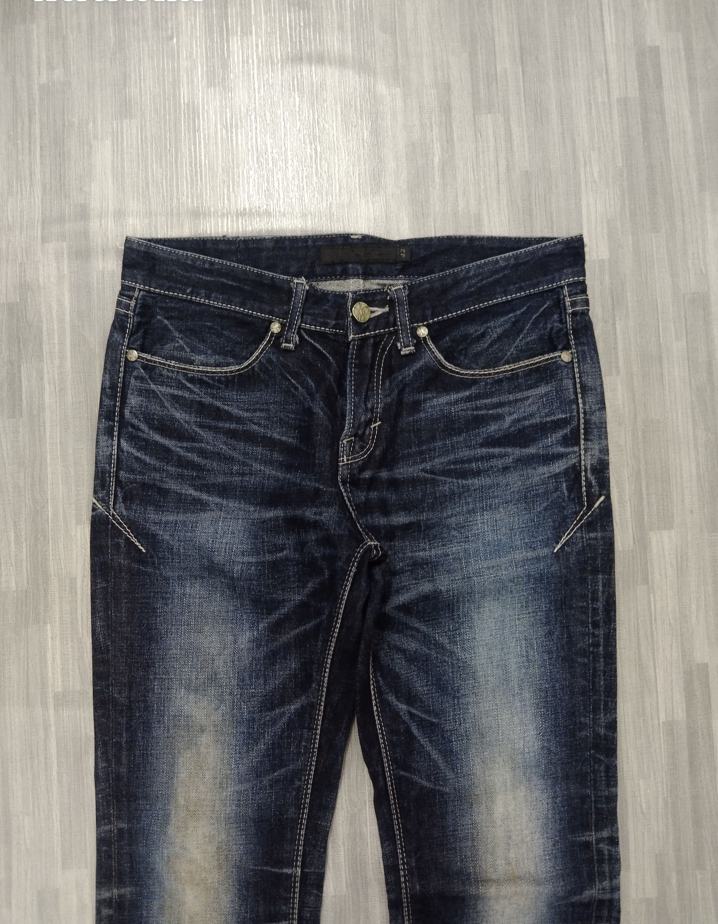 GOSTAR DE FUGA SICK WASHED FUGA MADE IN JAPAN DENIM PANTS Size US 28 / EU 44 - 4 Thumbnail
