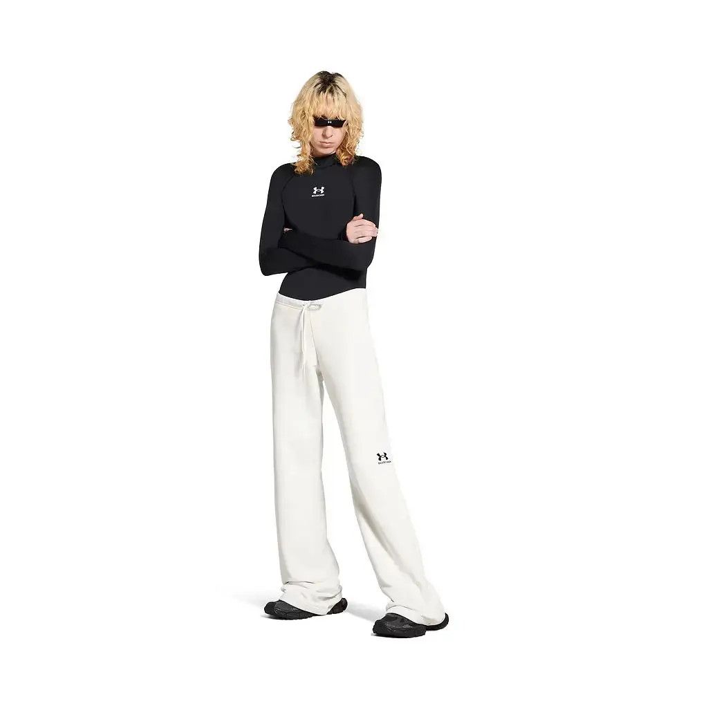 Balenciaga × Under Armour o1bcso1str0425 Under Armour® Flared Sweatpants in White Size 27" / US 4 / IT 40 - 1 Thumbnail
