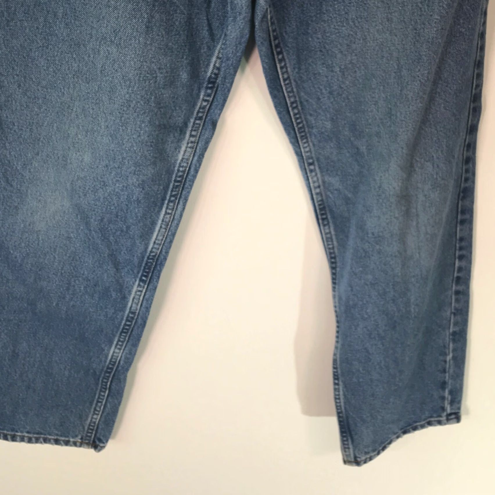 Vintage L.L. Bean Women's Jeans Size 12 Relaxed Mid Rise Straight Blue 32X30 Size 34" / US 12 / IT 48 - 5 Thumbnail