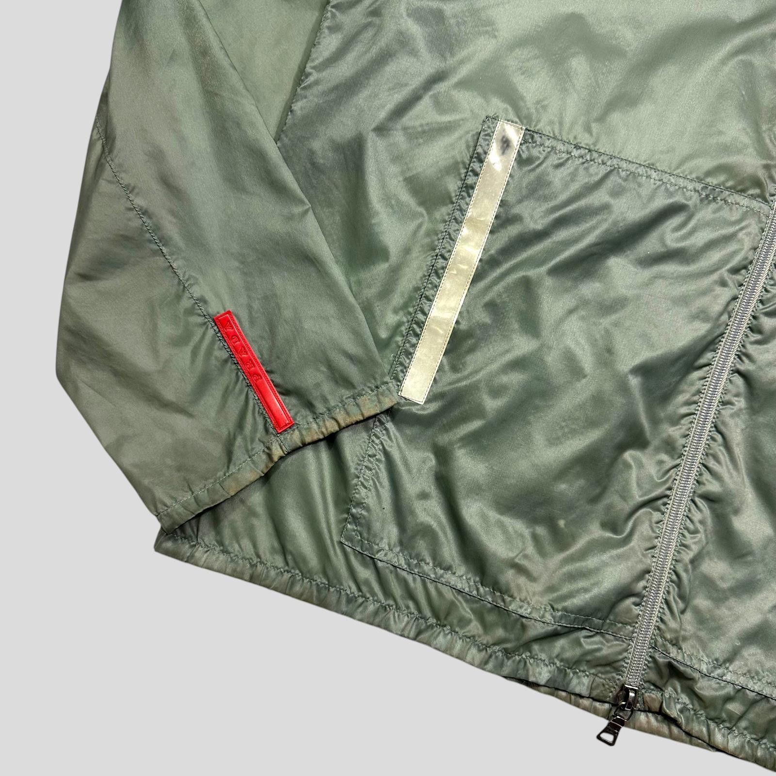 Prada Prada Sport SS00 Transparent Nylon Reflective Jacket - IT50 Size US L / EU 52-54 / 3 - 4 Thumbnail
