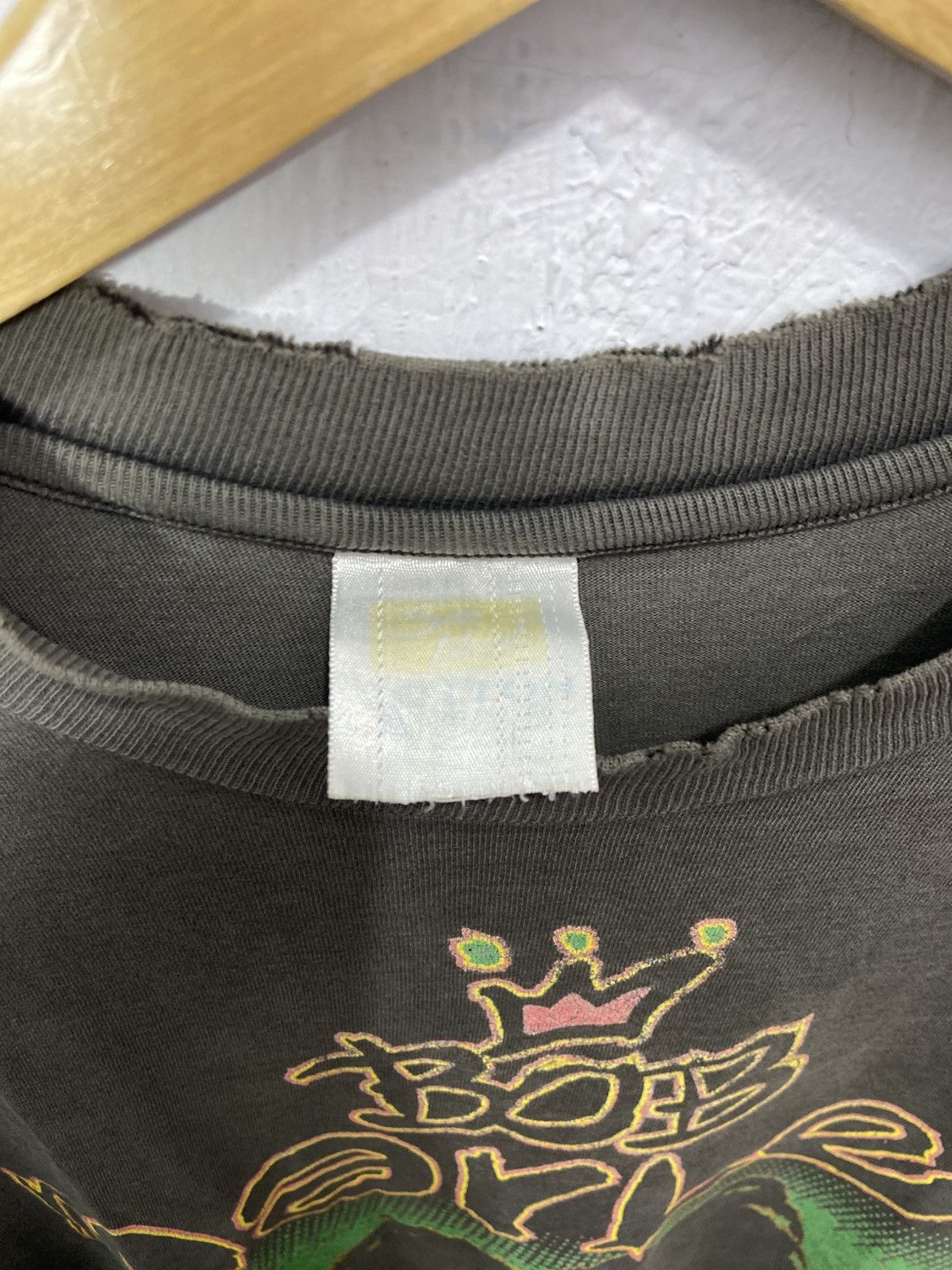 Band Tees Vintage Thrashed Sun Faded Bob Marley Tshirt 90s Size US L / EU 52-54 / 3 - 7 Thumbnail