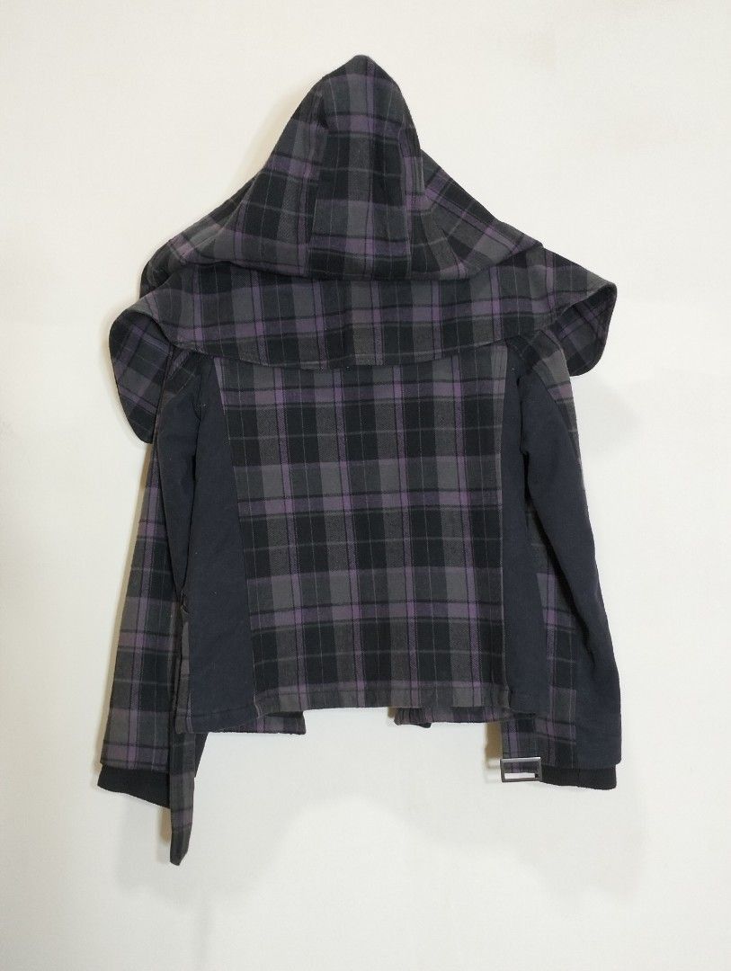 If Six Was Nine × Japanese Brand × Le Grande Bleu (L.G.B.) Japanese plaid hoodie bondage Size US M / EU 48-50 / 2 - 4 Thumbnail