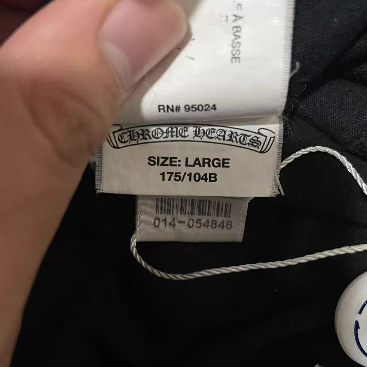 Chrome Hearts Chrome Hearts Black T-Shirt Red Horseshoe Cross L Size US L / EU 52-54 / 3 - 4 Thumbnail