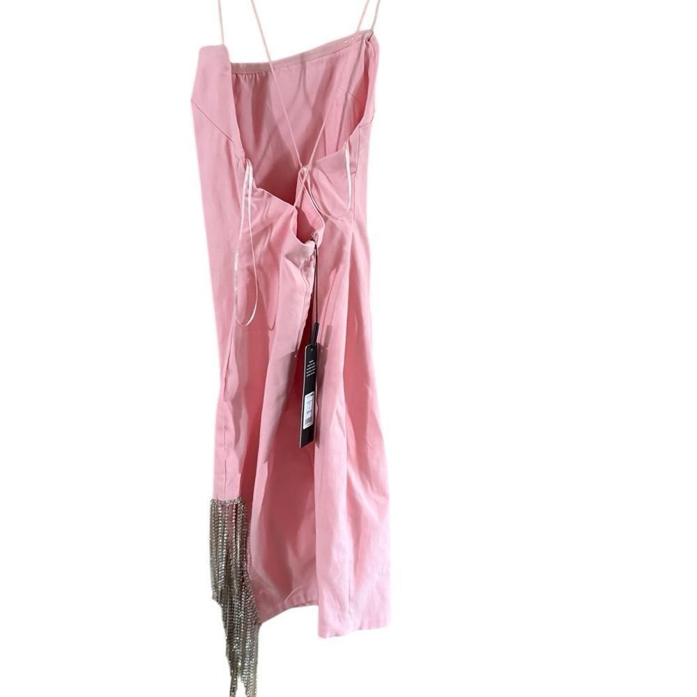 Other Fashion Nova Pink Bodycon Spaghetti Strap Mini Dress Size XS / US 0-2 / IT 36-38 - 11 Thumbnail