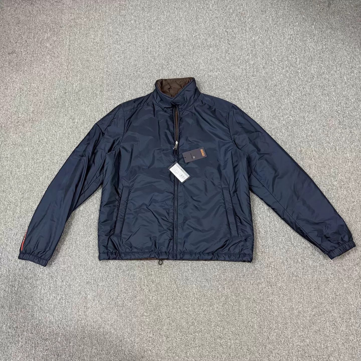 Prada Prada Reversible Hooded Jacket Logo Hem NWT 54 Size US L / EU 52-54 / 3 - 2 Thumbnail