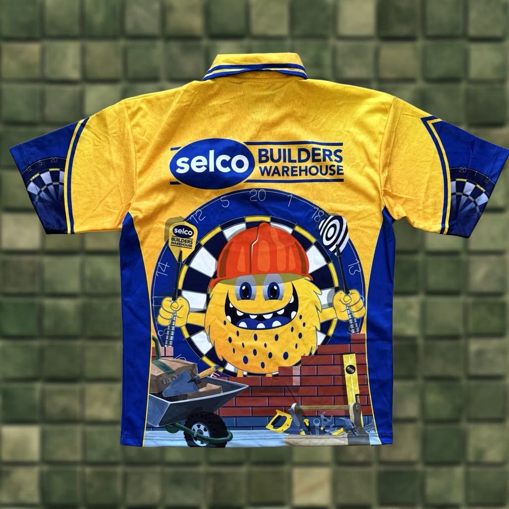 Warehouse Selco Builders Warehouse Darts Shirt Size L With Autograph Mens T-Shirt Multicolor Size US L / EU 52-54 / 3 - 1 Thumbnail