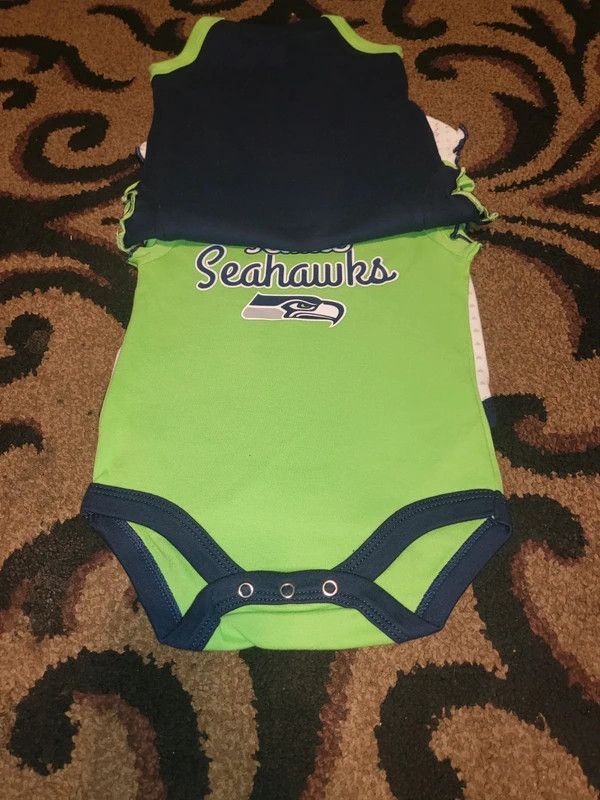 Other NFL Baby Seattle Seahawks 3 Piece Set girl Size ONE SIZE - 3 Thumbnail