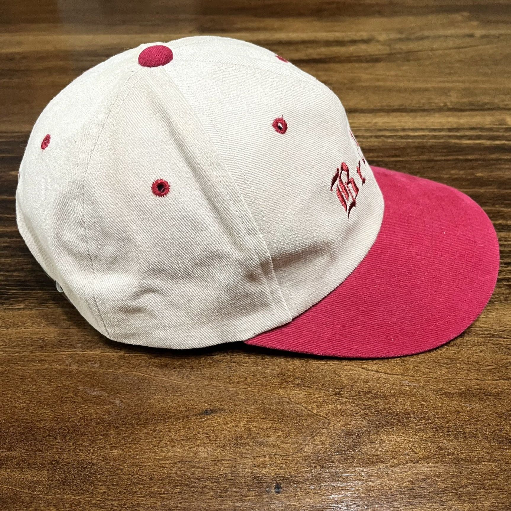Champion Champion Hat Cap Strap Back Mens Casual Embroidered Brown Cotton Adjustable Red USA Cars Dad Fish Flag Nature Outdoor Sports Lightweight Breathable Size ONE SIZE - 6 Thumbnail