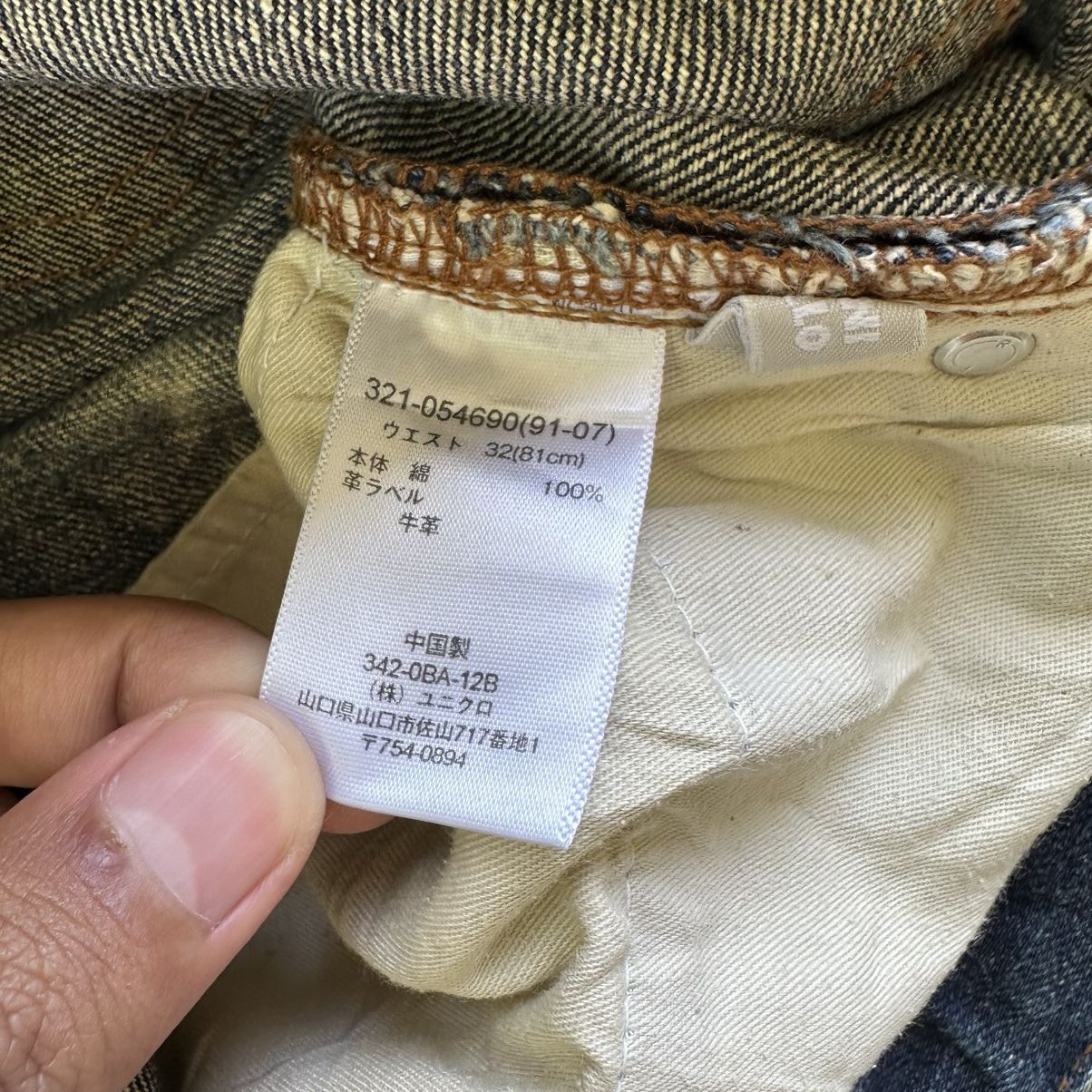 Japanese Brand Vintage Japanese Faded Denim Jean Pant W32 Size US 32 / EU 48 - 5 Thumbnail