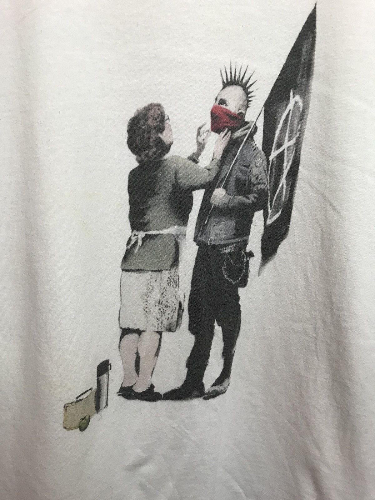 Band Tees × Vintage Vintage anarchy band streetwear punk rock tee Size US M / EU 48-50 / 2 - 3 Thumbnail