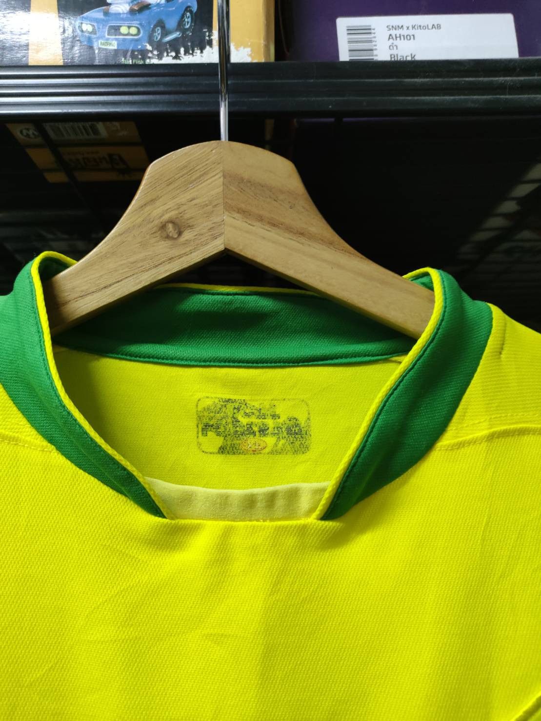 Vintage Vtg 00's Brasil " Ronaldinho No.10 " 5 Time World Champion Size US XL / EU 56 / 4 - 5 Thumbnail
