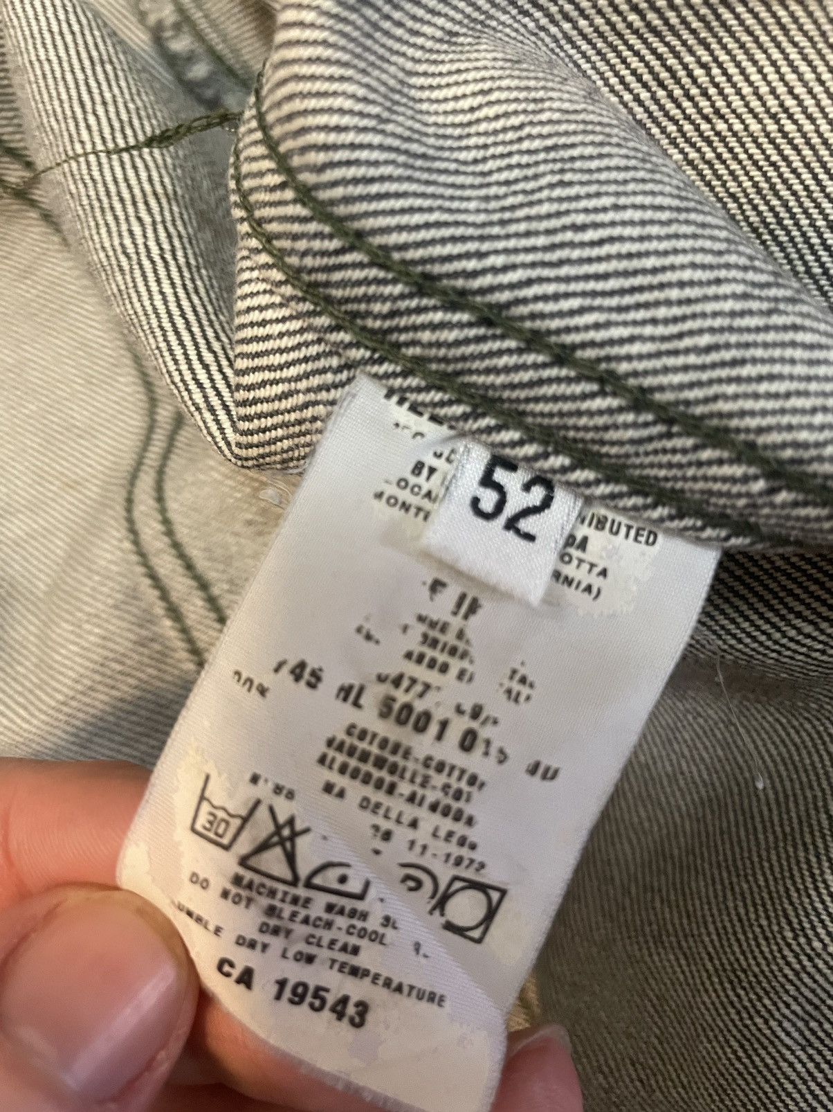 Helmut Lang Vintage 90s Helmut Lang denim jacket Size US M / EU 48-50 / 2 - 5 Thumbnail