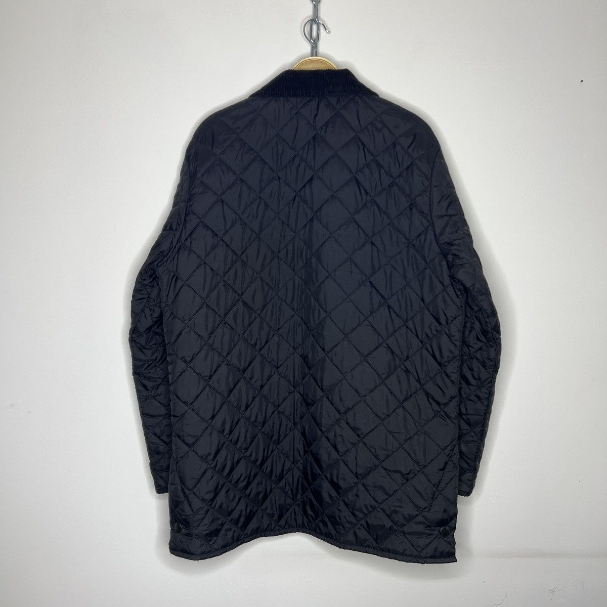 Barbour × Designer Barbour Quilted jacket men’s Large Navypadded Liddesdale Size US L / EU 52-54 / 3 - 6 Thumbnail