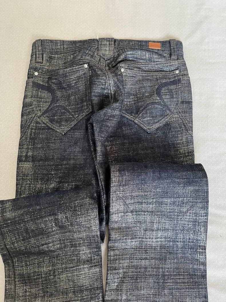 Yohji Yamamoto Vintage Style Dyed Denim Pants-2506 Size 31" - 8 Thumbnail