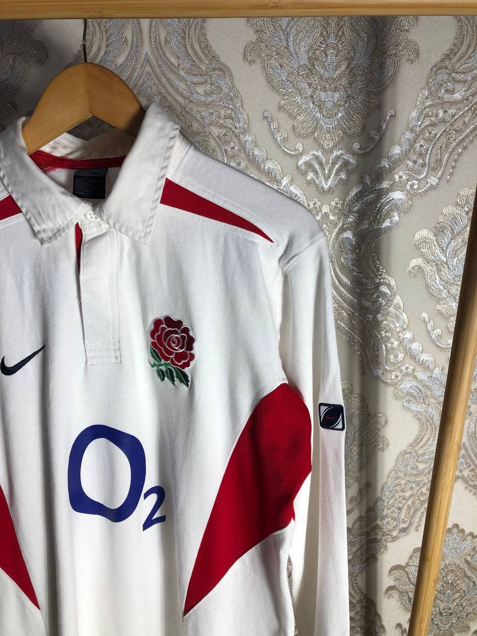 Nike × Vintage VERY RARE NIKE ENGLAND RUGBY RETRO JERSEY BLOKECORE Y2K 90s Size US L / EU 52-54 / 3 - 2 Thumbnail