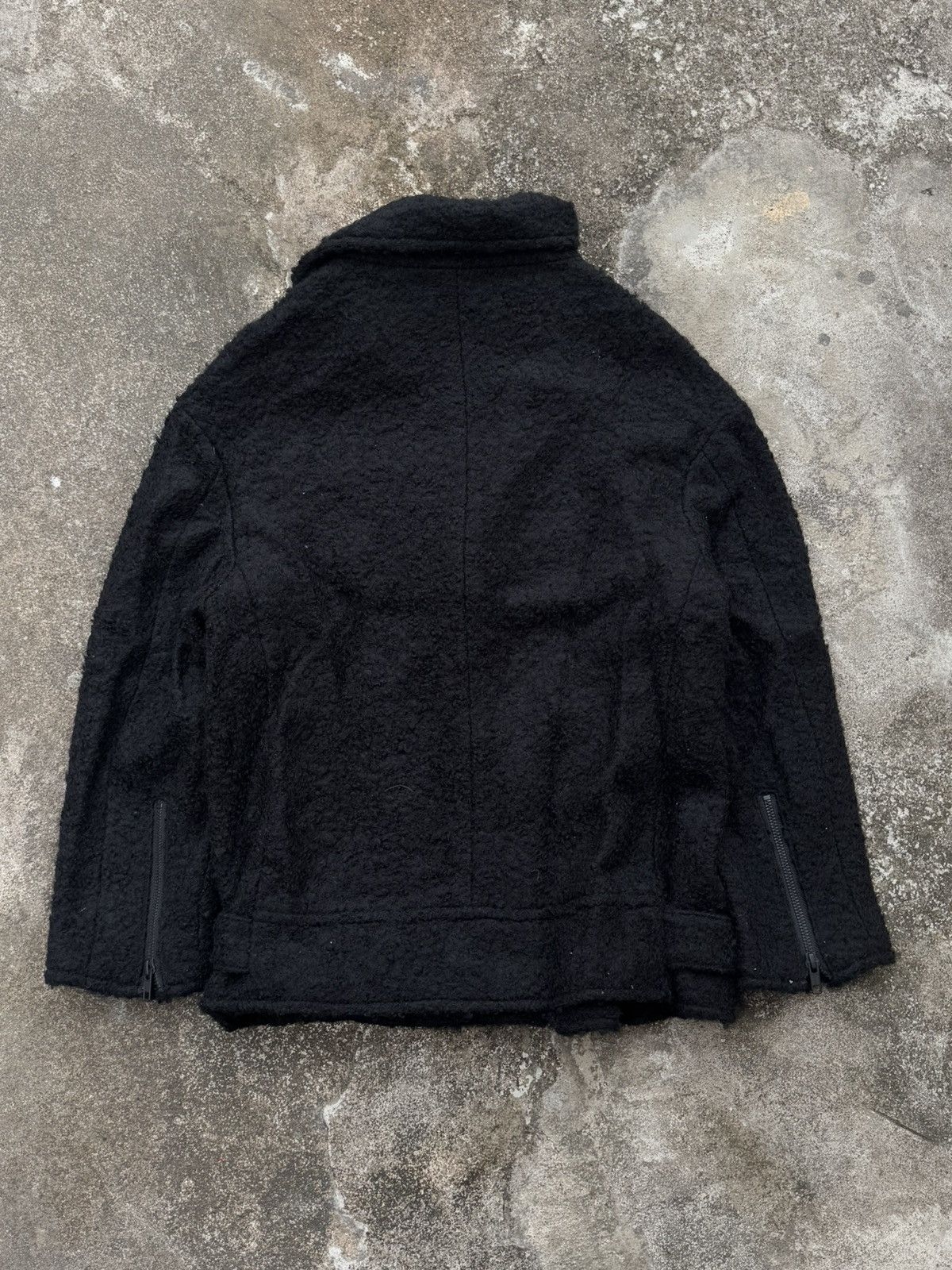 Japanese Brand ASYMMETRICAL JEANASIS WOOL GOTHIC JACKET Size US M / EU 48-50 / 2 - 3 Thumbnail