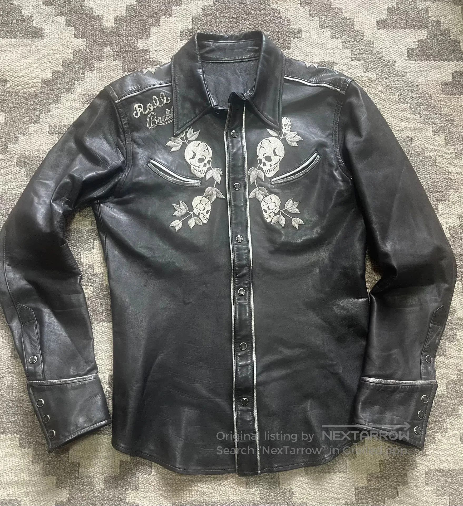 Isamu Katayama Backlash backlash pigskin leather western flannel